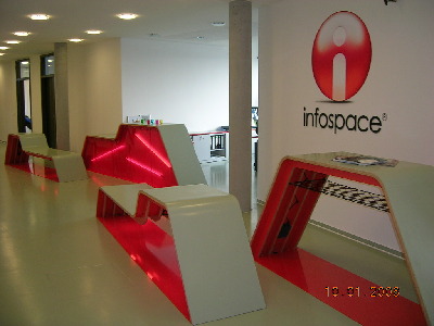 InfoSpace Empfangsbereich